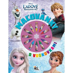 Maľovanky s voskovkami Ľadové kráľovstvo