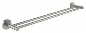 GROHE - QuickFix Start Dvojitý držák na ručníky, supersteel 41203DC0