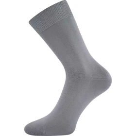 LONKA Ponožky pánské slabé HABIN 100% bavlněné ŠEDÉ (3 páry) 41-42 118777