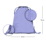 Školní batohový 3-dílný set BAAGL SKATE - Lilac (batoh, penál, sáček)