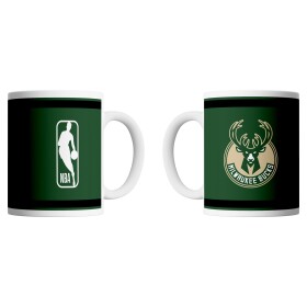 Hrnek Milwaukee Bucks NBA Logo & Shield (330 ml)
