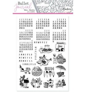 Razítka Stampo Bullet Journal - Kalendárium