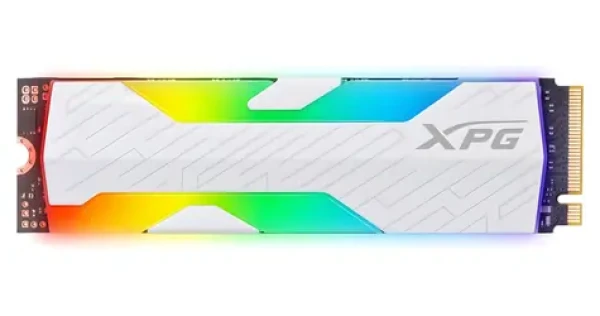 ADATA XPG Spectrix S65G 500GB stříbrná / SSD / M.2 2280 / PCIe Gen4 / RGB / čtení: 5000 MBps / zápis: 2700 MBps (SSPECTRIXS65G-500G-CI)