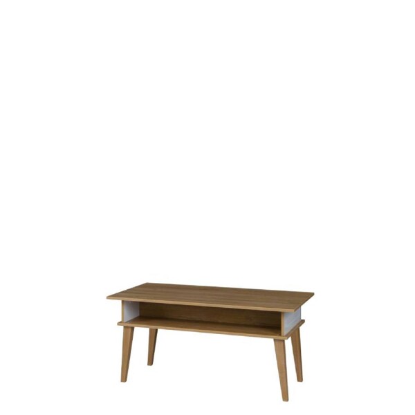 Konferenční stolek Sonia SN17 Barva korpusu: Bílý lesk- Dub grand