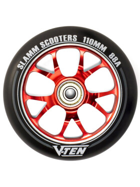 Slamm V-Ten II RED koloběžka na freestyle - 110mm