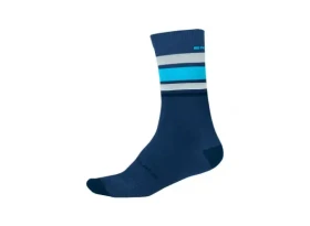 Endura Zimní ponožky Merino Stripe Blueberry
