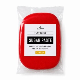 Fondán na dort SweetArt Red vanilkový (500 g)