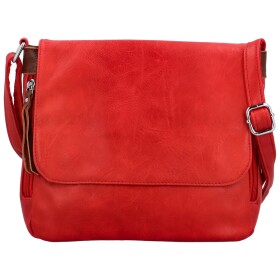 Stylová dámská crossbody Metagga, červená