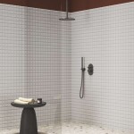 RAVAK - Sprchy Hlavová sprcha, průměr 25 cm, kartáčovaný grafit X07P699