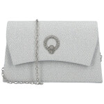 Trendy dámské plesové psaníčko Michelle Moon Capri, stříbrné