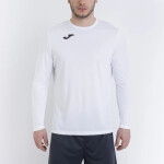 Pánské/chlapecké tričko Joma T-Shirt Combi L/S white Velikost: XXS