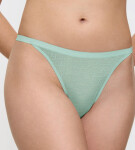 Dámská tanga Triumph Signature Sheer String - BLUE - sv. zelené 7329 - TRIUMPH BLUE 42
