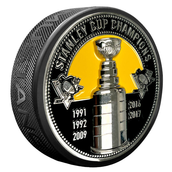 Mustang Puk Pittsburgh Penguins NHL Ultra 3D Stanley Cup Medallion
