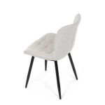 Jídelní židle, béžová, látka, HC-462 BG2