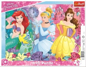 Trefl Puzzle Disney Princess - Kouzelné princezny / 25 dílků