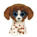 Beanie Boos Muddles hnědo-bílý pes 24 cm