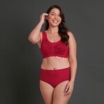 Essential Lace braletka s pěnovou výztuží 5400 red - Anita Classix 265 red XL