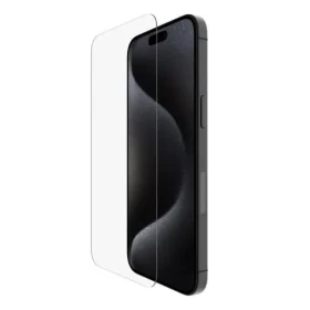 Belkin SCREENFORCE TemperedGlass Anti-Microbial ochranné sklo pro Apple iPhone 15 Pro Max (OVA138zz)
