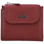 Trendy dámská mini koženková peněženka Coveri Bobbi, vínová