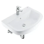 Grohe - Set umyvadla 60 cm a baterie Start Flow s výpustí, alpská bílá/chrom (39472000)