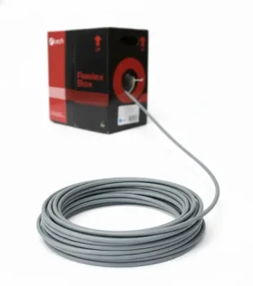 C-TECH UTP Cat5e 305m / Síťový kabel / drát / CU / 24 AWG (UTP-5E-305-SO)