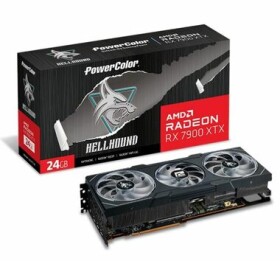 PowerColor Radeon RX 7900 XTX Hellhound 24GB OC / 2330 - 2525 MHz / 24GB GDDR6 / 384-bit / 3x DP / 1x HDMI / (8+8) 800W (RX7900XTX 24G-L/OC)