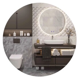 REA - Zrcadlo LED 50cm HZJ050 HOM-02820