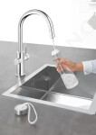 GROHE - Blue Home Dřezová baterie Connected, s chladícím zařízením a filtrací, chrom 31541000