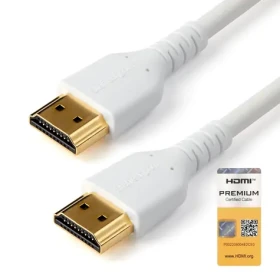 StarTech Premium HDMI bílá / Kabel / s Ethernetem / 2 m / HDR10 / 60 Hz / aramidová vlákna (RHDMM2MPW)