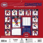 JF Turner Kalendář Montreal Canadiens NHL 2027 Wall Calendar
