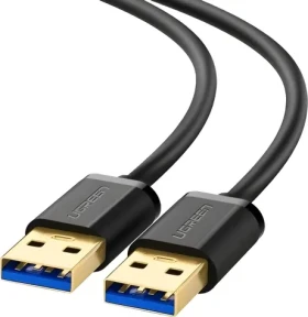 Ugreen USB-A (M) - USB-A (M) 2 m černá / Kabel / USB 3.0 / 5 Gbit/s (10371)
