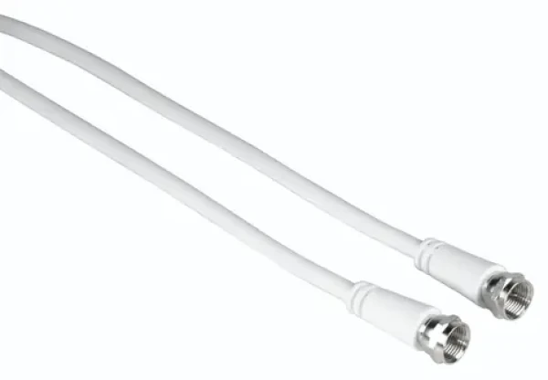 Hama F - F 1,5 m bílá / Anténní kabel / 75 dB (002050370000)