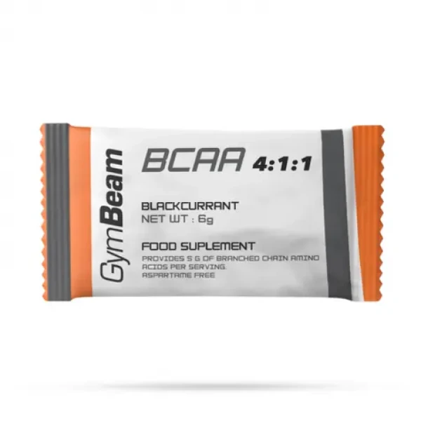 Bcaa 4:1:1 Instant - GymBeam (černý rybíz, 6 g) (48472-1-6g-blackcurrant)