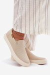 Dámské Tenisky Slip-On Big Star RR274721 Béžové 36