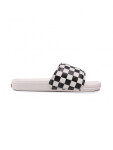 Vans La Costa Slide-On (CHECKERBOARD) BLACK/MARS letní pantofle dámské