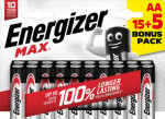 Energizer Max AA 20ks E303329900