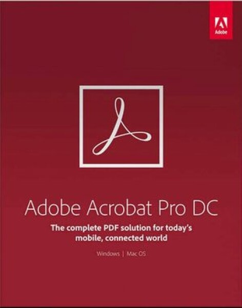 Acrobat Pro 2020 CZ WIN+MAC Box 65310803