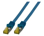 EFB modrá / Patch kabel / Cat6a S/FTP / 3 m / RJ-45 / LSZH (MK7001.3BL)
