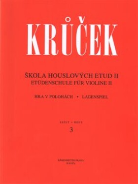 Škola houslových etud II (sešit