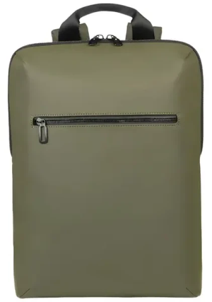 Tucano Gommo BKGOM15 zelená / Batoh na notebook / 15,6" a MacBook Pro 16" / Nepromokavý / Popruh na kufr (BKGOM15-VM)