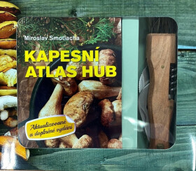 Kapesní atlas hub + houbařský nůž - Miroslav Smotlacha