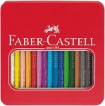 FABER-CASTELL Jumbo Grip Pastelky - plechová krabička 16 ks (110916)
