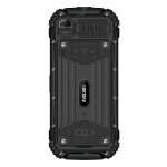EVOLVEO StrongPhone Q1, vodotěsný odolný Dual SIM telefon, černý
