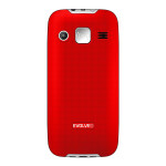 EVOLVEO EasyPhone XR, mobilní telefon pro seniory s nabíjecím stojánkem, červený