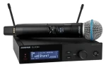Shure SLXD24+E/B58-G65 / Bezdrátový mikrofonní systém / Ruční vysílač / Kardioidní / 470-606 MHz / 24-bit (SLXD24+E/B58)
