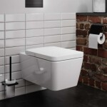 HANSGROHE - EluPura Q Závěsné WC se sedátkem SoftClose, Rimless, HygieneEffect, bílá 62023450