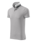 Collar Up polokošile pánská silver gray S
