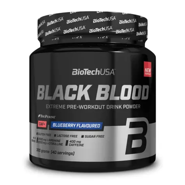 BioTech Black Blood CAF+ blueberry 300 g (14509)