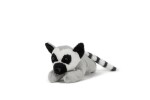 Plyšový lemur kata ležící 7 × 18 cm