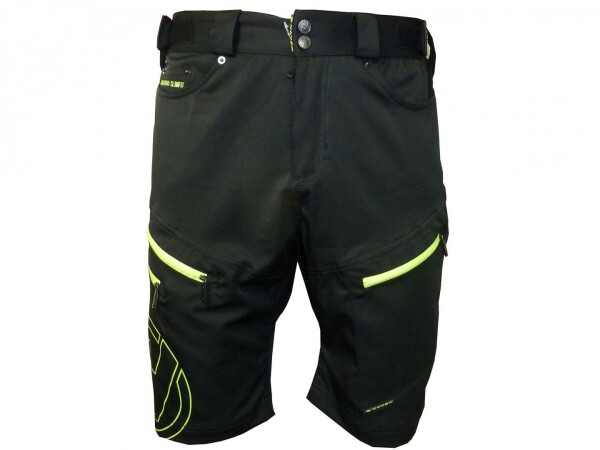 Pánské cyklokraťasy HAVEN NAVAHO SLIMFIT black/green